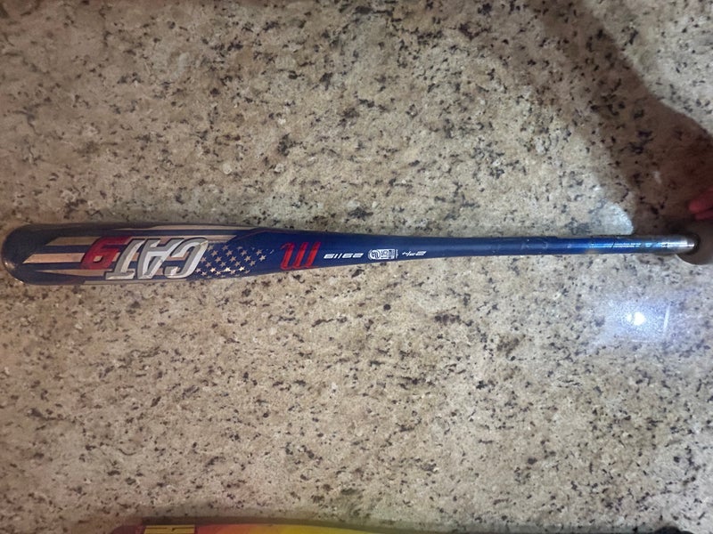 2021 Marucci CAT9 Pastime Alloy USSSA Certified Bat (-10) 19 oz 29" (Used)