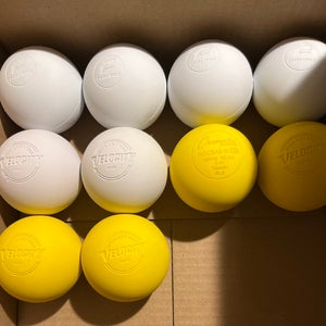 Assorted Lot of 11 (10 New 1 used) Lacrosse Balls