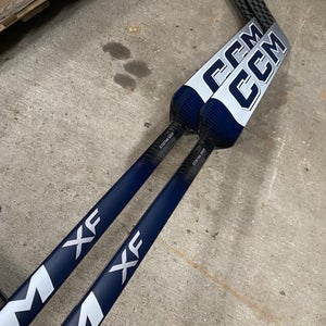 2 Pack New CCM XF Goalie Stick P1 26” Navy
