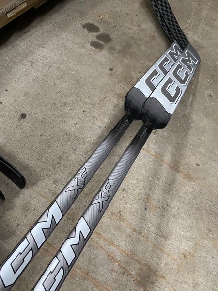 2 Pack New CCM XF Goalie Stick P1 26” Silver
