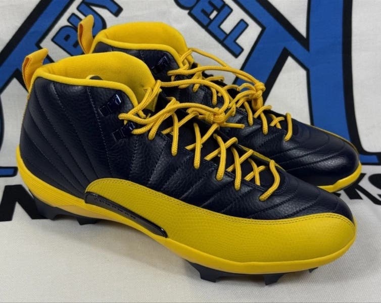 Size 14 Michigan Wolverines PE Air Jordan Nike Force Savage Pro Football Cleats Jordan | Shoes | Size 4 Michigan Wolverines Pe Air Jordan  main image 3