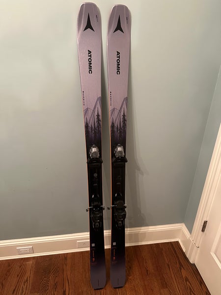 2024 All Mountain 169 cm Atomic Maverick 88 Ti Skis With Bindings Max Din 11 (Used)
