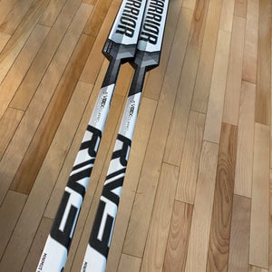 2 Pack New Full Right Warrior Ritual V3 Goalie Stick W32 27.5"