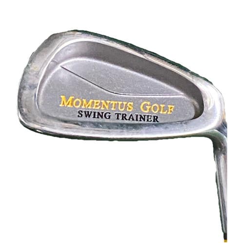 Momentus Golf Weighted 40 Oz Swing Trainer RH 34" Alignment Practice Grip Nice