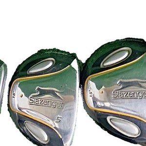 Slazenger Raw Wood Set 10.5 1w,3w,5w,3h,4h,5h RH Regular Graphite New Mid Grips