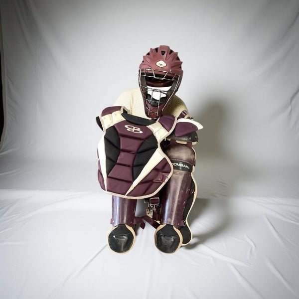 BoomBah MAROON SET 12-16 Catchers Set