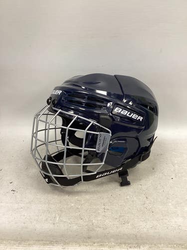 Used Bauer BAUER PRODIGY Helmet Cage Combo Navy Blue One Size 11851-S000042444
