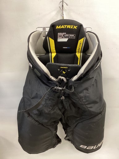 Used Bauer SURPEME MATRIX Senior Pant Black LG 11851-S000042426