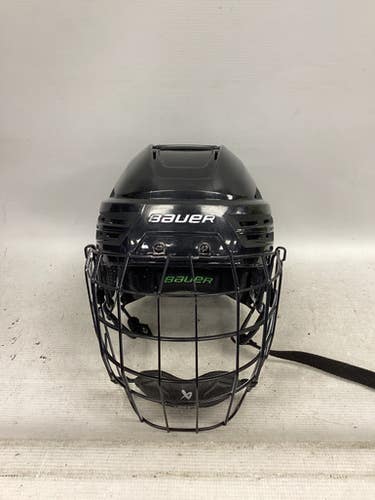 Used Bauer REAKT 85 Helmet Cage Combo Black LG 11851-S000042427