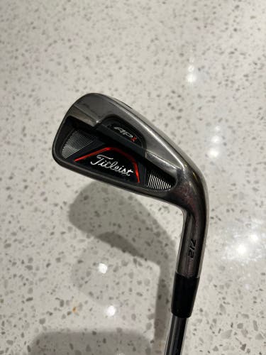 2012 Titleist 712 AP1 Right Handed Iron Set Stiff Flex (8 Clubs) #4 - #9, PW, GW Steel Shaft (Used)