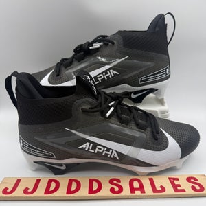 Nike Alpha Menace Elite 4 Football Cleats Black White FZ7701-001 Men’s Sz 11

New Without Box
