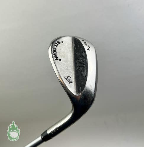 Used RH Edel DVR G Gap Wedge 50* KBS C-Taper 120g Stiff Flex Steel Golf Club