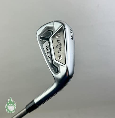 Used Right Handed APEX TCB Forged 6 Iron Steelfiber Stiff Graphite Golf Club