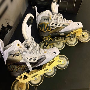 2025 Bauer Mission Hockey Skates Regular Width Size 6 (Used)