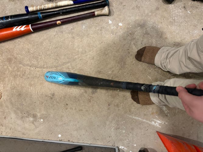 2024 Rawlings Clout AI Alloy BBCOR Certified Bat (-3) 31 oz 34" (Used)