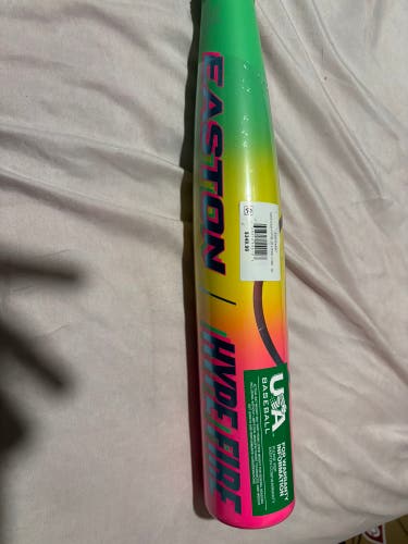 2026 Easton Hype Fire Composite USABat Certified Bat (-10) 21 oz 31" (New)
