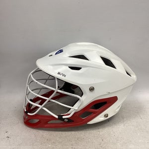 Used Warrior BURN Lacrosse Helmet White One Size 11851-S000042392