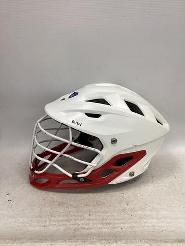 Used Warrior BURN Lacrosse Helmet White One Size 11851-S000042392