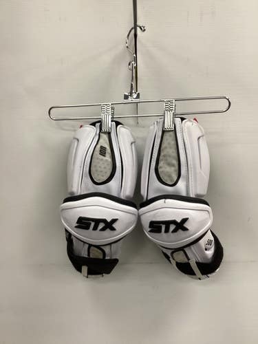 Used STX STALLION 500 Lacrosse Arm Pads/Guards White MD 11851-S000042405