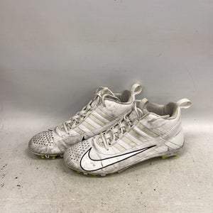 Used Nike HUARACHE LAX Cleats Mens White Senior 11 11851-S000042412
