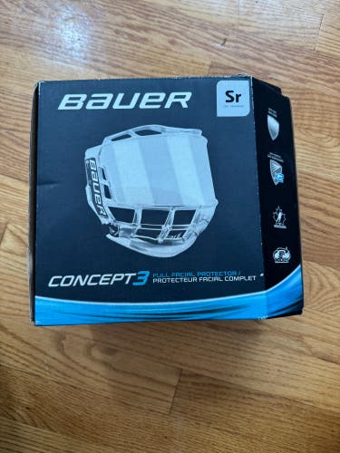 Bauer Concept 3 Full Shield Full Cage (Used) Sr