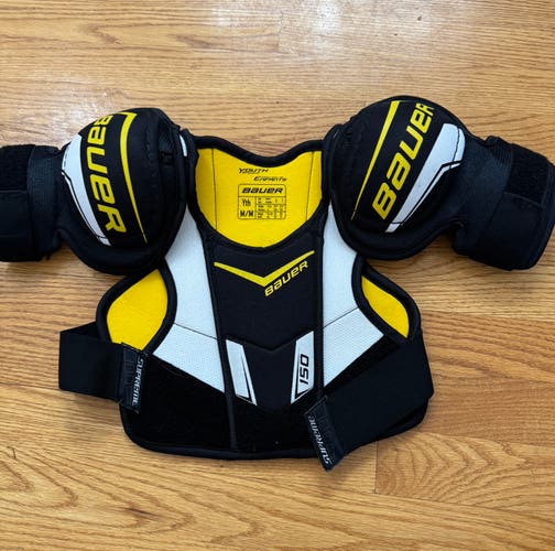 Medium Youth Bauer Supreme 150 Shoulder Pads (Used)