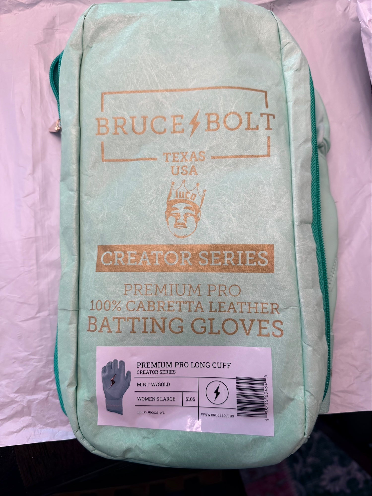 Gants De Baseball Bruce Bolt Creator Series Manchette Longue Adulte L