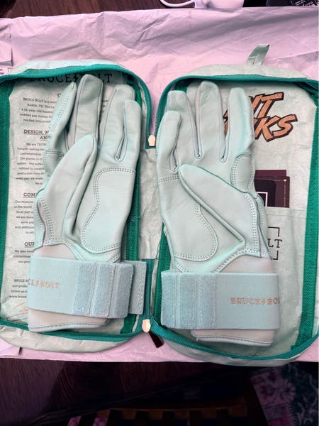 Gants De Frappe Baseball Bruce Bolt Creator Series - Manchette Longue - Taille L Adulte