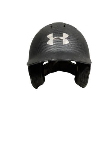 Used Under Armour HELMET Batting Helmet No Mask Black One Size 11847-S000032364