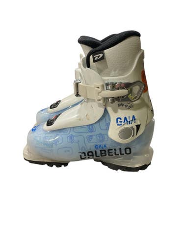 Used Dalbello GAIA Boys DH Ski Boot White 185 MP - Y12 11847-S000032342