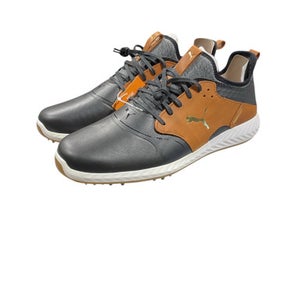 Used Puma Mens Golf Shoes Black Senior 12.5 11847-S000032341