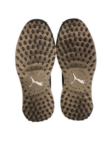 Used Puma Mens Golf Shoes Black Senior 10 11847-S000032286