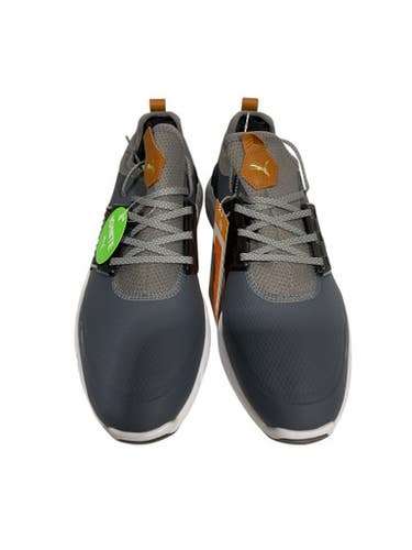 Used Puma Mens Golf Shoes Grey Senior 10.5 11847-S000032296