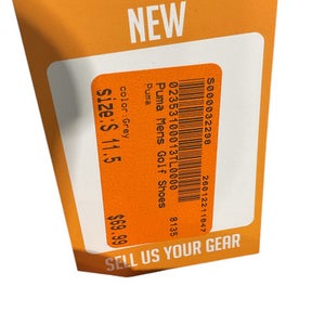 Used Puma Mens Golf Shoes Grey Senior 11.5 11847-S000032298