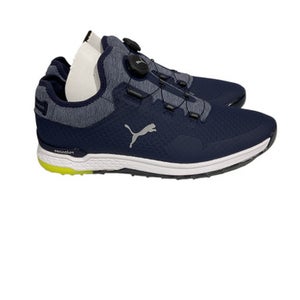 Used Puma Mens Golf Shoes Navy Blue Senior 8 11847-S000032304