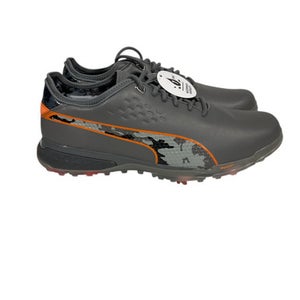 Used Puma Mens Golf Shoes Grey Senior 7.5 11847-S000032303