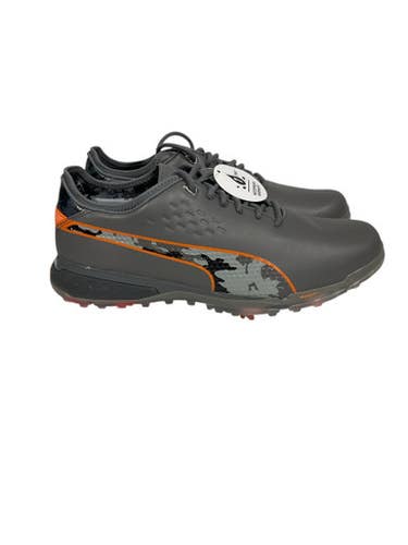 Used Puma Mens Golf Shoes Grey Senior 7.5 11847-S000032303