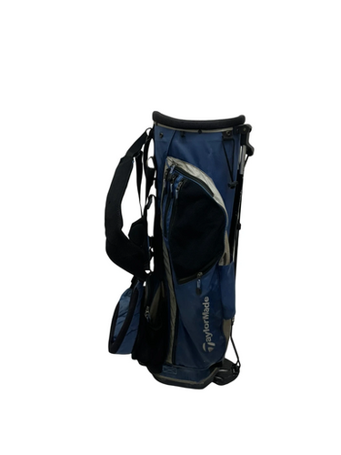 Used Taylormade STAND BAG Mens Stand Bag Black And Navy Blue 11692-S000145606