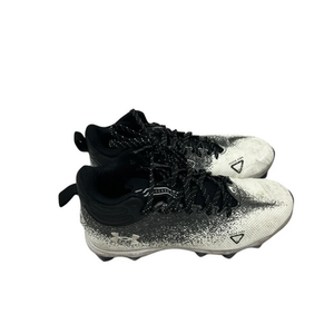 Used Under Armour LOCKED DOWN Jr FB Cleats Black Junior 06 11692-S000145607