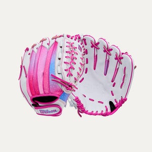 New Wilson FLASH RH Throw Fastpitch Gloves None 12" 11692-WILWBW10398712