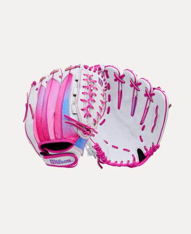 New Wilson FLASH RH Throw Fastpitch Gloves None 12" 11692-WILWBW10398712