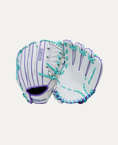 New Wilson A500 SIREN RH Throw Fastpitch Gloves None 11 3/4" 11692-WILWBW1035581175