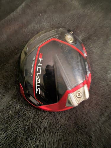 Men's 2023 TaylorMade Stealth 2 Right Handed Driver HEAD Adjustable Loft (Used)
