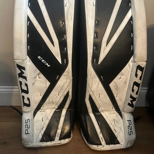 28" CCM Premier P2.5 Goalie Leg Pads (Used)