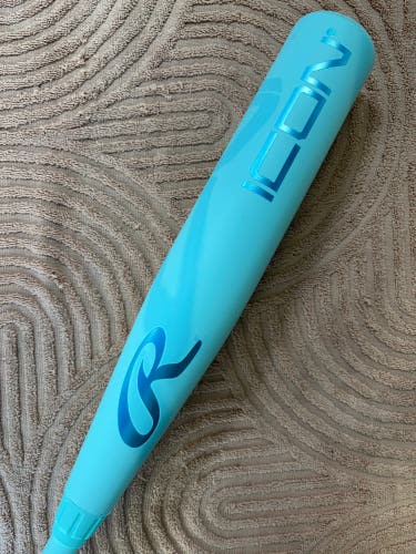 2026 Rawlings Icon Composite Bat USSSA Certified (-10) Composite 20 oz 30" (Used)