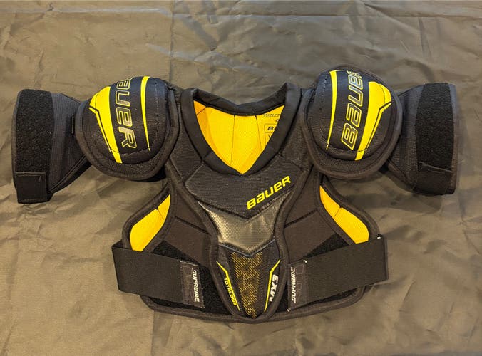 Large Youth Bauer Supreme TotalOne MX3 Shoulder Pads (Used)