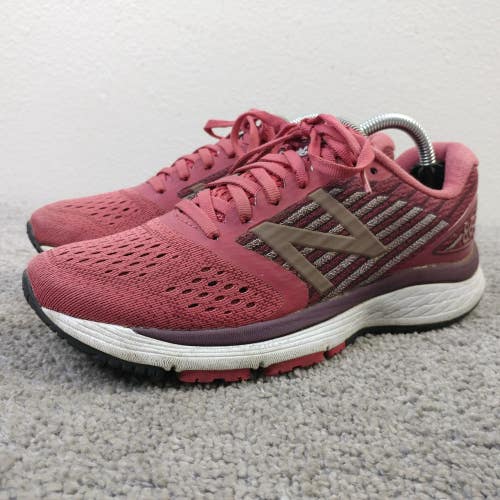 New Balance 860 Womens Size 6.5 Running Shoes Red Burgundy Walking Sneakers