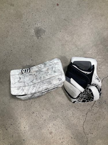 Intermediate Warrior Ritual G3 Full Right Goalie Glove & Blocker