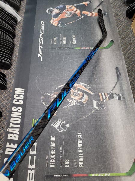 P90TM | 87 Flex Senior Bauer Pulse Left Hand Hockey Stick Pro Stock (Used)