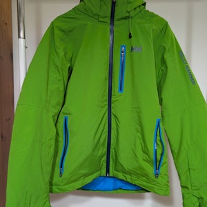 Green Men's Adult Medium Helly Hansen Jacket (Used)